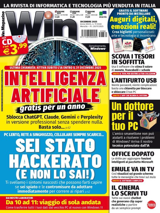 Title details for Win magazine by Sprea S.p.A. - Available